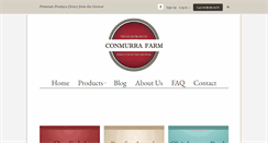 Desktop Screenshot of conmurrafarm.com